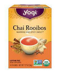 YOGI TEAS TEA CHAI ROOIBOS ORG 16 BGS