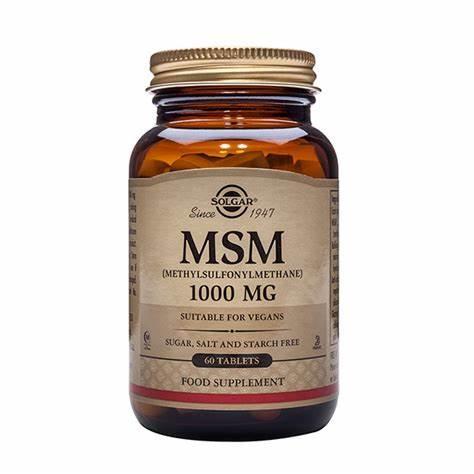 SOLGAR MSM 1000MG 60TB