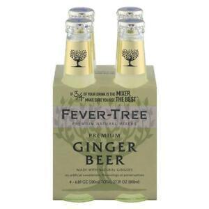 FEVER TREE SODA 4PK GINGER BEER