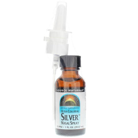 SOURCE NATURALS ULTRA SILVER COLLOIDAL NASAL SPRAY 1OZ