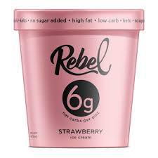 REBEL STRAWBERRY ICE CREAM 1PT