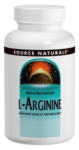 SOURCE NATURALS L ARGININE 500MG 50 CAPS