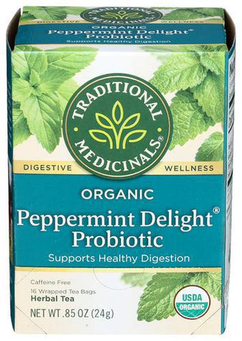 TEA PEPPERMINT W PROBIOTIC