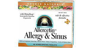 SOURCE NATURALS ALLERCETIN ALLERGY & SINUS 48 TB