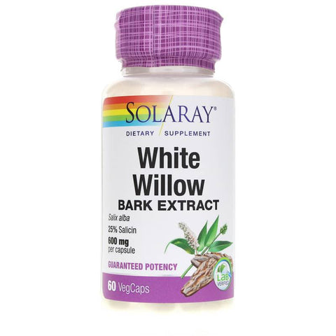 SOLARAY WHITE WILLOW BARK EXTRACT 60VC