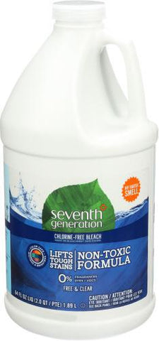 SEVENTH GENERATION BLEACH FREE & CLEAR 64OZ