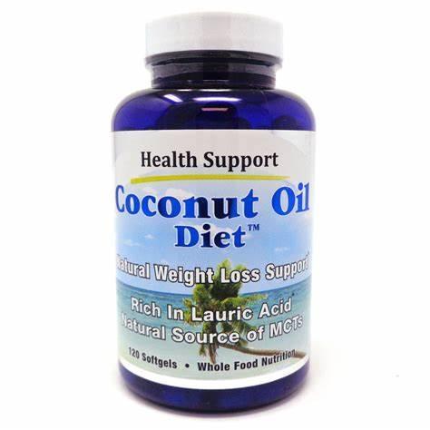 HEALTH SUPPORT COCONUT OIL DIET 120SG