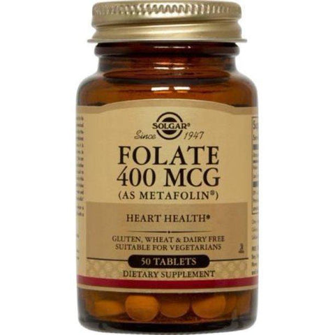 SOLGAR FOLATE 400MCG 50 TB