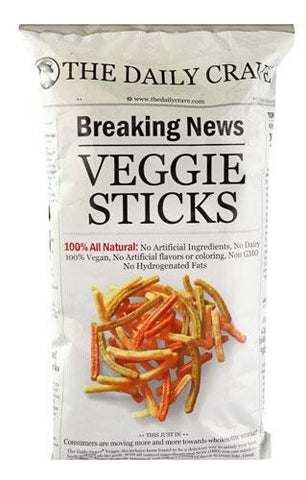 THE DAILY CRAVE VEGGIE STICKS 6OZ