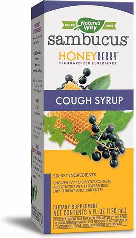 NWAY SAMBUCUS HONEY BERRY COUGH SYRUP 4OZ