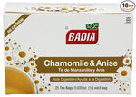 BADIA TEA CHAMOMILE & ANISE 25TB