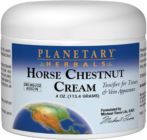 PLANETARY HERBS HORSE CHESNUT CREAM 4OZ