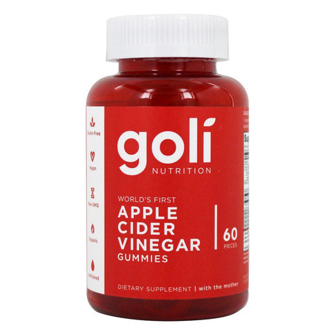 GOLI APPLE CIDER VINEGAR 60 PIECES