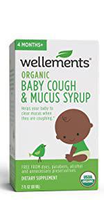 WELLLEMENTS COUGH MUCUS BABY ORG 2 OZ