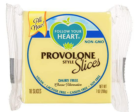 FOLLOW YOUR HEART  PROVOLONE STYLE SLICES 7 OZ