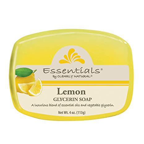 ESSENTIALS SOAP GLYCERIN  LEMON 4 OZ