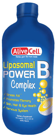 ALIVE CELL LIPOSOMAL POWER B COMPLEX 16 OZ