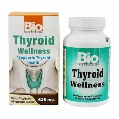 BIO NUTRITION THYROID WELLNESS 60CP