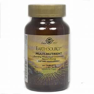 SOLGAR EARTH SOURCE MULTI NUTRIENT 60TABS