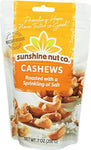 SUNSHINE NUT CASHEWS RSTD SALTED 7OZ