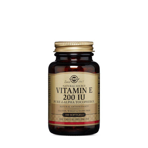 SOLGAR VITAMIN E 200IU