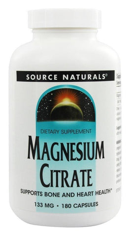 SOURCE NATURALS MAGNESIUM CITRATE 133 MG