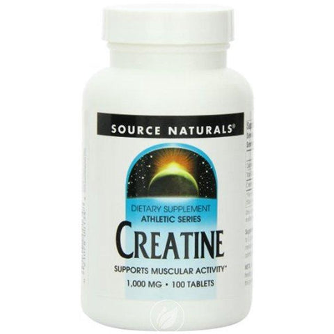 SOURCE NATURALS CREATINE 1,000MG 100TBS