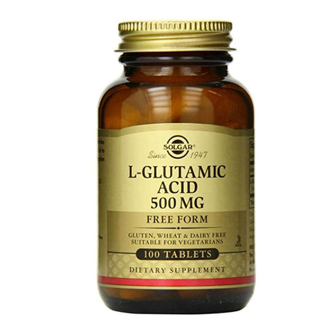 SOLGAR L-GLUTAMIC ACID 500 MG