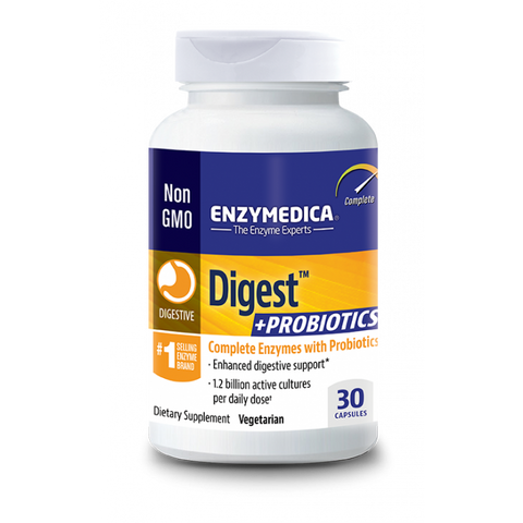 ENZYMEDICA  DIGEST+ PROBIOTICS 30 CAPS