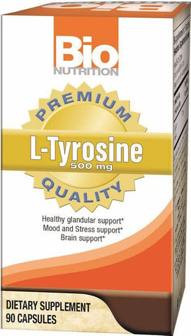 BIO NUTRITION L TYROSINE 500MG 90 CAPS
