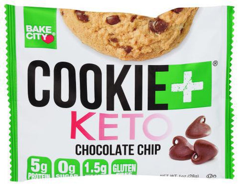 BAKE CITY COOKIE PLUS KETO CHOC CHP