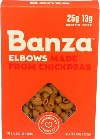 BANZA PASTA CHICKPEA ELBOWS