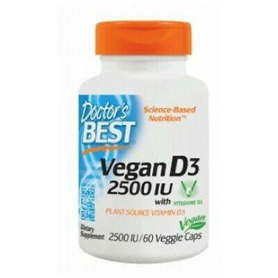 DOCTORS BEST VEGAN D3 2500IU 60 VC