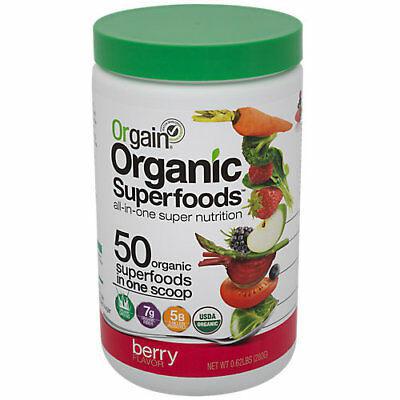 ORGAIN SUPERFOOD PWDR BERRY .62LB