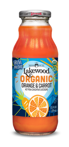 LAKEWOOD CARROT ORANGE JUICE 12.50OZ