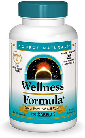 SOURCE NATURALS WELLNESS FORMULA 120 CAPS