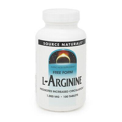 SOURCE NATURALS L ARGININE 1000MG
