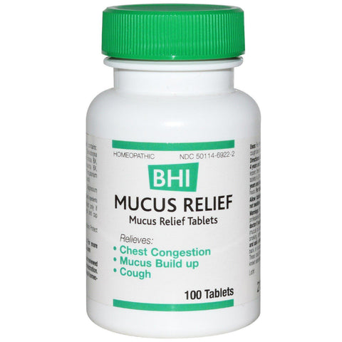 BHI MUCUS RELIEF 100 TABS
