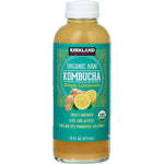 KIRKLAND ORGANIC KOMBUCHA GINGER LEMONADE 16OZ