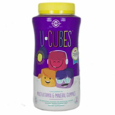 SOLGAR U CUBES CHILDRENS MULTIVITAMIN 120GUMMIES