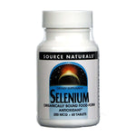 SOURCE NATURALS SELENIUM 200MCG 60TABS