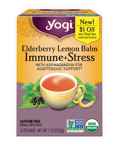 YOGI TEAS IMMUNE ELDBERRY TEA 16BG