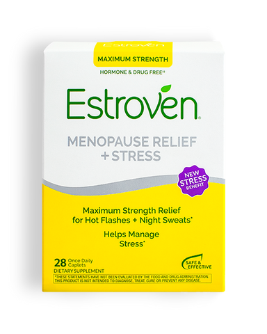 ESTROVEN MENOPAUSE RELIEVE + STRESS 28 CAPS
