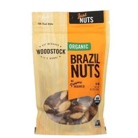 WOODSTOCK ORGANIC BRAZIL NUTS 8.5OZ