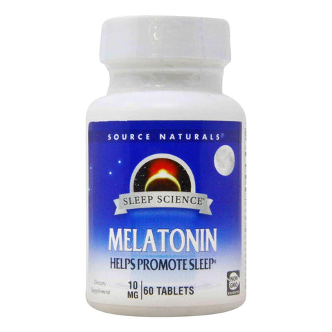 SOURCE NATURALS MELATONIN 10 MG 60TAB