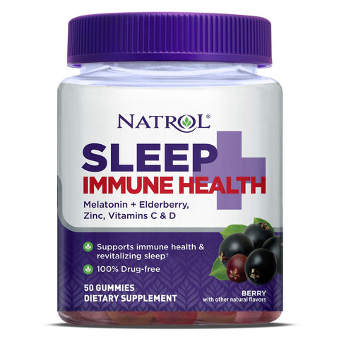 NATROL SLEEP IMMUNE GUMMY 50PC