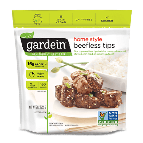 GARDEIN HOMESTYLE BEEFLES TIPS 9 OZ