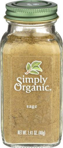 SIMPLY ORGANICS SAGE GROUND 1.41OZ