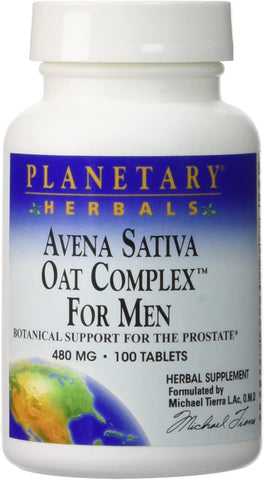 PLANETARY HERBALS AVENA SATIVA 480MG 50 TB