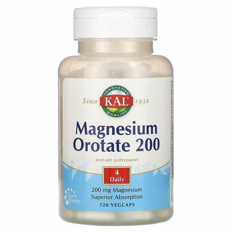 KAL MAGNESIUM ORATE 200MG 120VC